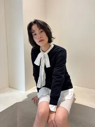 ショート 蓑輪璃央 ショートカットのヘアスタイル