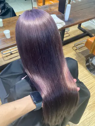 ロング カラー 💖カラー/ブリーチ 💖あつやのヘアスタイル