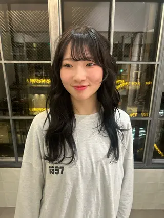 ロング カラー 透明感似合わせカラー 🍀あかり🍀のヘアスタイル