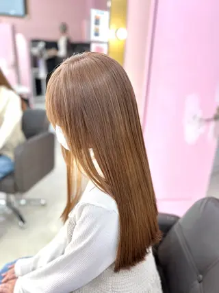 ロング カラー 甘ふわgirly🎀 ハイトーン🤍Ramのヘアスタイル