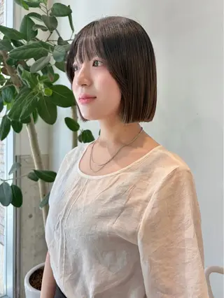 ショート レイヤーカット ゆほこのヘアスタイル
