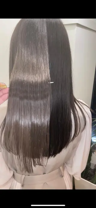 セミロング カラー WEST OLAND加藤圭介のヘアスタイル