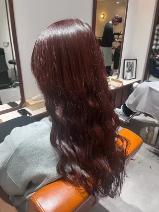 ロング カラー ヘアアレンジ 💠urara opus💠🩵のヘアスタイル