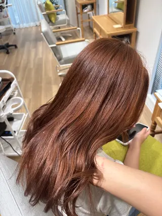 セミロング カラー RINNO🌷透明感 カラー/髪質改善のヘアスタイル