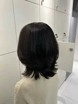 ミディアム 宇都宮 育実のヘアスタイル