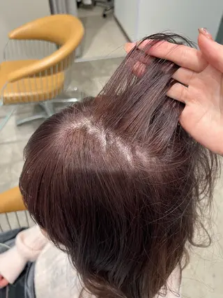 カラー 中田 舞桜のヘアスタイル