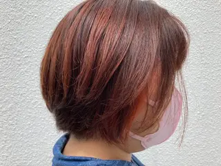 ショート カラー 黒野 菜月のヘアスタイル