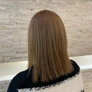 セミロング カラー 🫧美髪＆艶カラー 増田魁土🫧のヘアスタイル