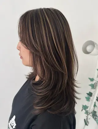 セミロング 高嶋拓也/宇都宮 /江曽島/クリーピーのヘアスタイル