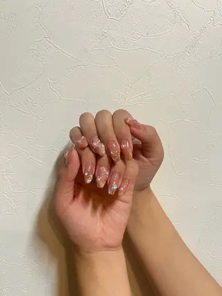 ミディアム Lu, ema nailのネイルデザイン