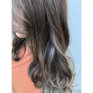 ロング カラー パーソナルカラー診断 できます 木曽 主博のヘアスタイル