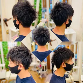 ショート メンズ 吉原 頌平のヘアスタイル