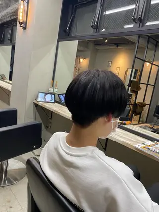 ショート カラー メンズ 🤍透明感カラー🤍 Ryujiのヘアスタイル