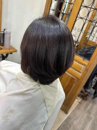 ショート カラー 縮毛矯正/山根勇平 /完全マンツーマンのヘアスタイル