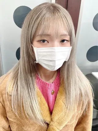 ロング 番口 真七斗のヘアスタイル