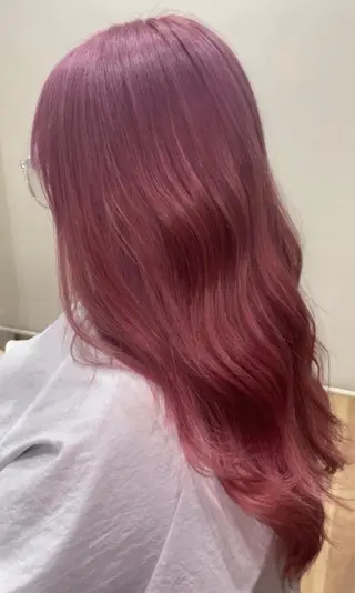 ロング カラー ら んのヘアスタイル
