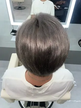 ショート カラー ヘアアレンジ メンズ 新宿/艶髪ハイトーン KEIKO🩷のヘアスタイル