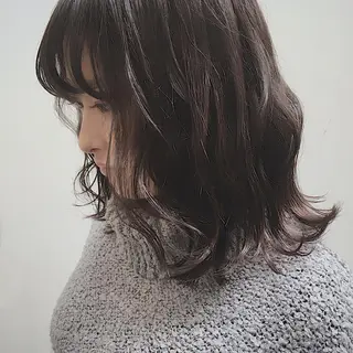 ミディアム カラー 山中 直輝のヘアスタイル