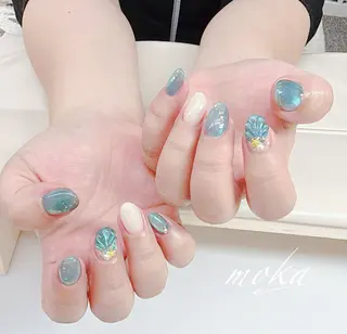 ネイル 胡蝶蘭レディースサロ ンNailMOKAのネイルデザイン