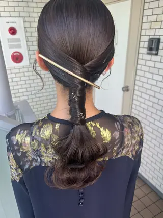 ヘアアレンジ 大人可愛いヘアメイク 💋🧚♀️しずかのその他イメージ