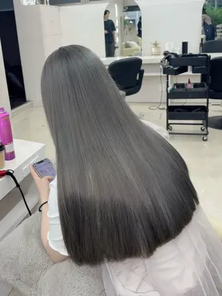 ロング カラー XELM高崎 nearaのヘアスタイル