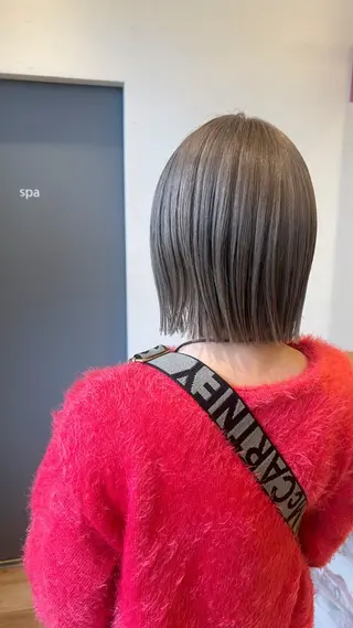 カラー 田中 紫苑のヘアスタイル