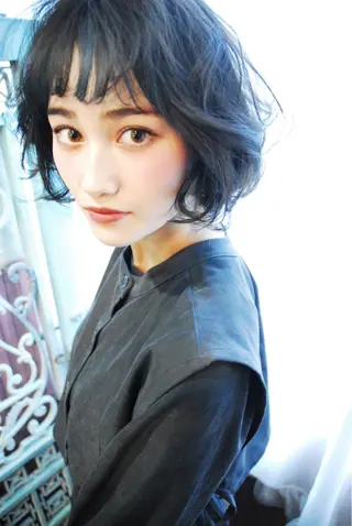 ショート カラー パーマ ヘアアレンジ メンズ 表参道Lise おおいしおりのその他イメージ