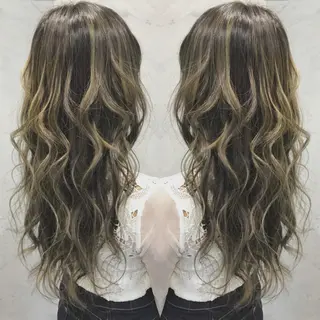 ロング カラー 重政 和樹のヘアスタイル