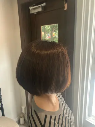 ショート 暖色カラー💞 菊地しおんのヘアスタイル