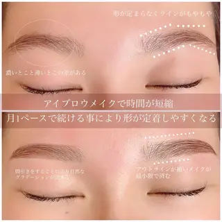 アイブロウ alchemy workzのマツエク・マツパデザイン