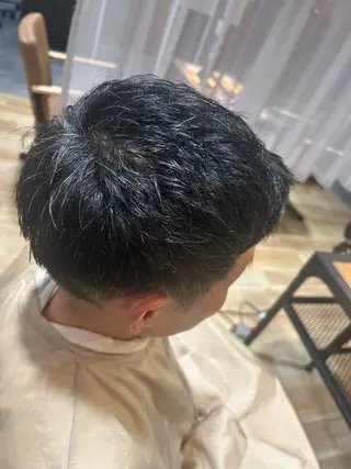 メンズ フジイイブキ 髪質改善カラーのヘアスタイル