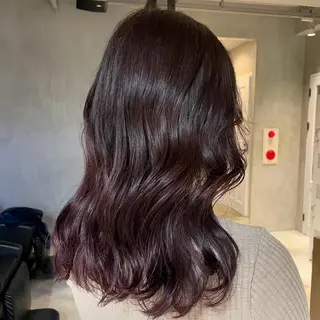ロング カラー ヘアアレンジ fifth 石川 凪のヘアスタイル
