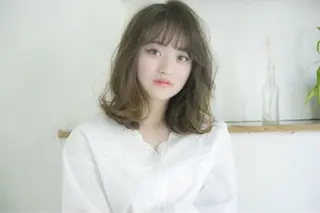 ミディアム 🌟モテ髪ショート 🌟店長　津賀涼のヘアスタイル