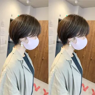 ショート 坪井 彰吾のヘアスタイル
