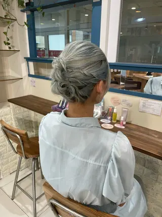 ショート ヘアアレンジ ♚Honoka♚ ヘアセットのヘアスタイル