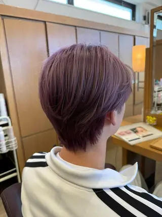 ショート 津田 幹太のヘアスタイル