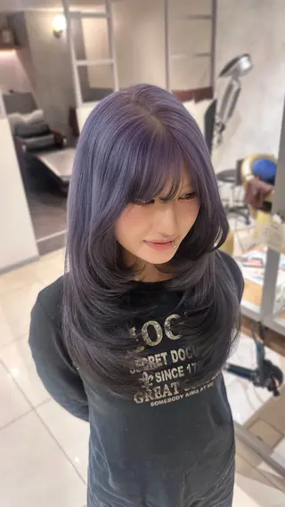 ロング 🎀LUNA🎀 レイヤーカット/艶髪のヘアスタイル