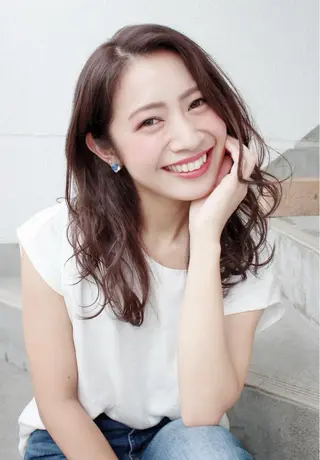 ロング カラー 増山 大起のヘアスタイル