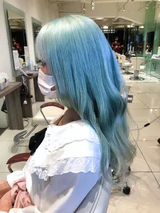 ロング カラー 中野 竜介のヘアスタイル