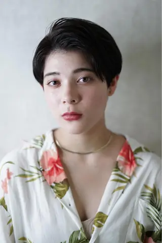 ショート カラー たまプラーザ駅 YAMATOのヘアスタイル