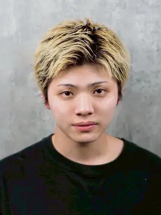 ショート メンズ 中島 千成のヘアスタイル