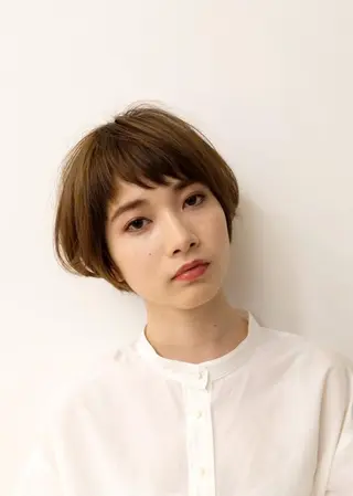 ショート 髪質改善/縮毛矯正 🎀小林 唯 🎀のヘアスタイル