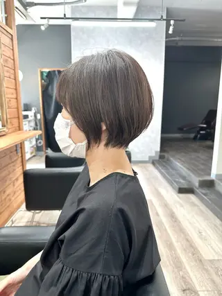 ショート カラー アンソニー ショウゴのヘアスタイル