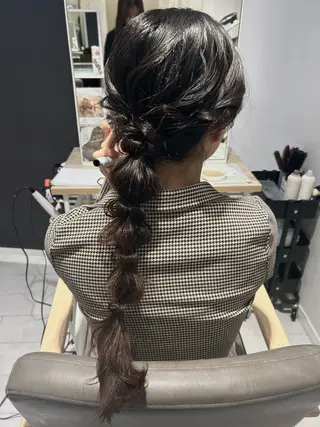 ロング 韓国ヘア ‎⟡.·KANA🐥のヘアスタイル