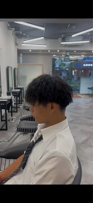 パーマ メンズ 🌹艶カラー🌹/ 👼パーマの髪様👼のヘアスタイル