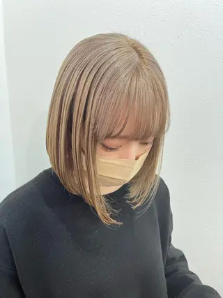 ミディアム カラー Emma ecole /栄/RIOのヘアスタイル