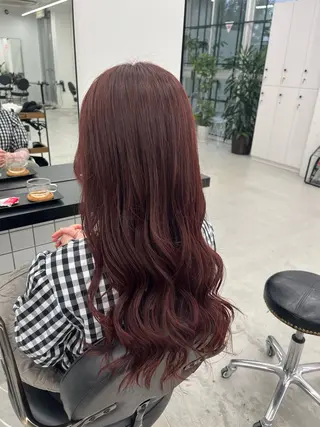 ロング カラー 🫧‪Ameri🫧 Emma ecoleのヘアスタイル