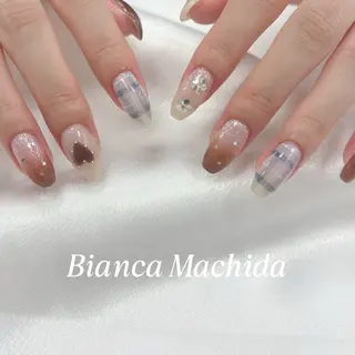 ネイル Bianca 🌟 yanagihasiのネイルデザイン