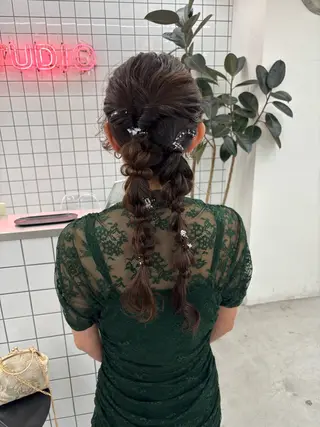ロング ヘアアレンジ 夕羽夢🍓矢場/ JILLSTUDIOのヘアスタイル