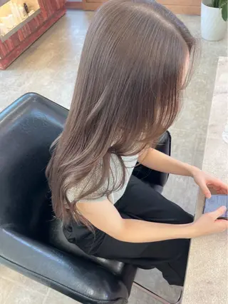 カラー nanami MATTY⭐️のヘアスタイル